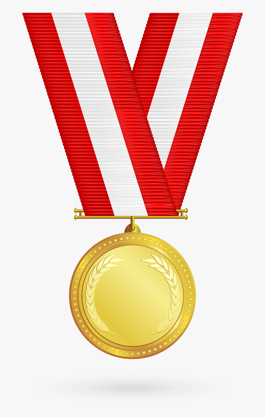 Gold Medal Free Png Images Clipart - Transparent Medal Vector, Png Download, Free Download