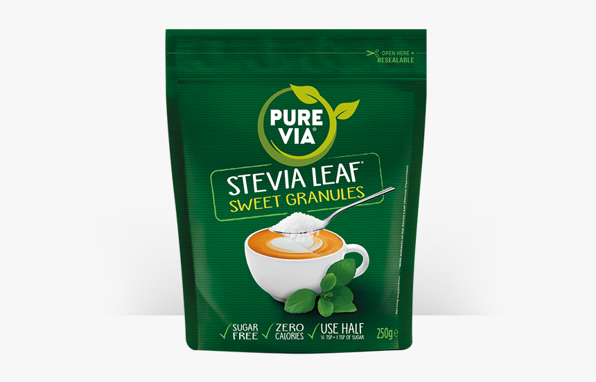 Pure Via Stevia Leaf Sweet Granules, HD Png Download, Free Download