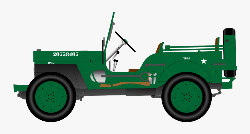 Free Cliparts Download Clip - Jeep Cartoon No Background, HD Png Download, Free Download