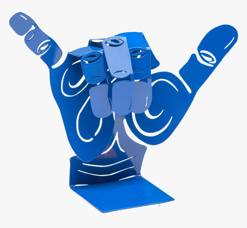 Hang Loose Shaka Hand Sign Metal Art, HD Png Download, Free Download