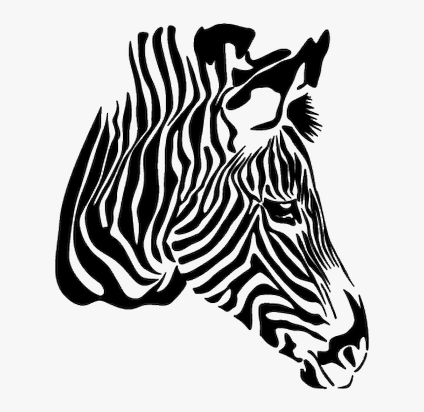 Silhouette Zebra Clip Art - Zebra Vector Art, HD Png Download, Free Download