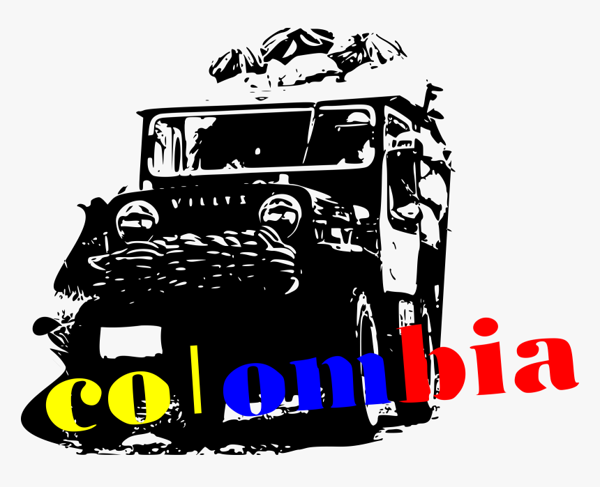 Jeep Clip Arts - Colombia, HD Png Download, Free Download