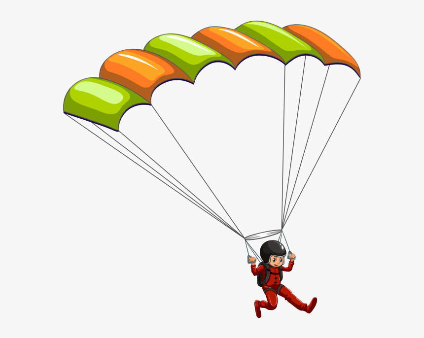 Parachuting , Transparent Cartoons - Clipart Transparent Png Parachute, Png Download, Free Download