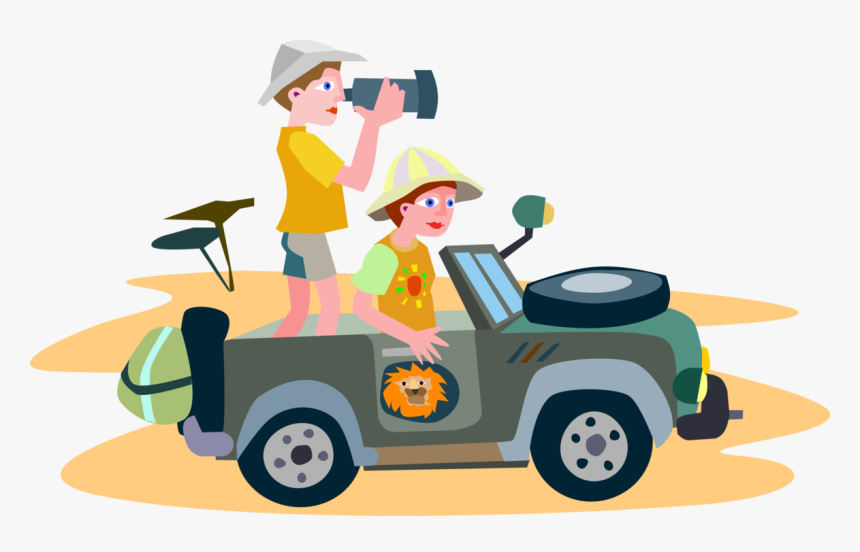 Clip Art Safari Jeep Clipart - Safari Jeep Clip Art, HD Png Download, Free Download