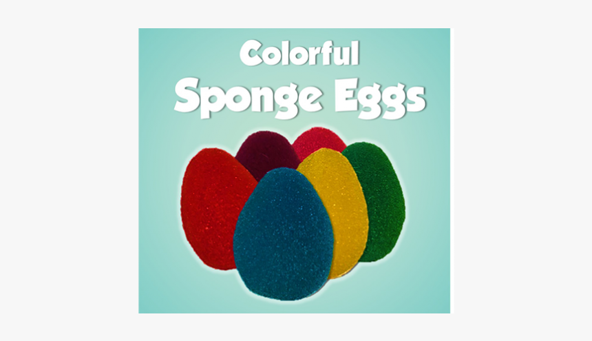Colorful Sponge Eggs By Timothy Pressley And Goshman - Poster, HD Png Download, Free Download