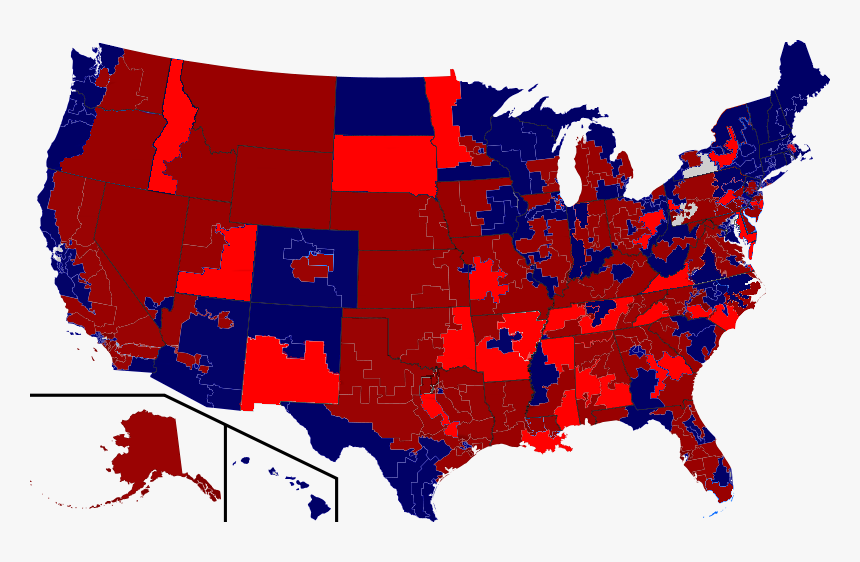 Us House Healthcare Map - Us Congressional Map, HD Png Download, Free Download