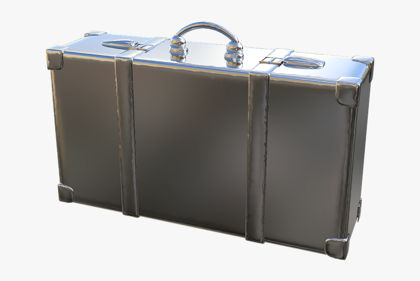 Luggage, Metal, Isloiert, Isolated - Briefcase, HD Png Download, Free Download