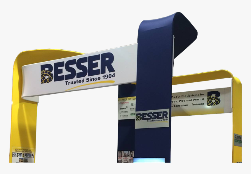 Besser Company Trade Show Stand - Label, HD Png Download, Free Download