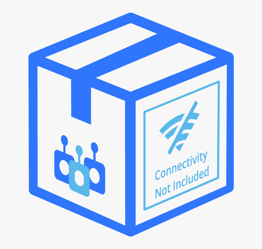 Noconnectivity - Rfid Tag On Box, HD Png Download, Free Download