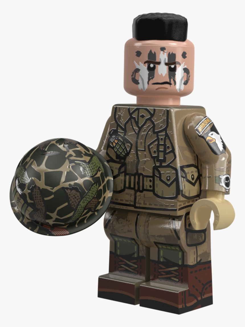 Wwii Us Filthy Thirteen Paratrooper - Lego Ww2 German Medic, HD Png Download, Free Download