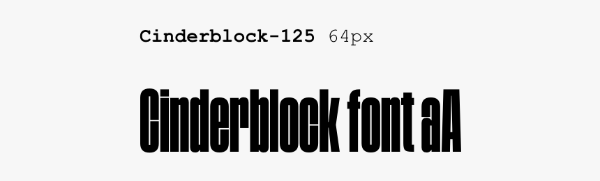 Cinderblock Vkubj 2x - Black Rivet, HD Png Download, Free Download