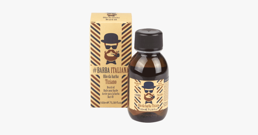 Barba Italiana Beard Oil Tiziano 100ml, HD Png Download, Free Download