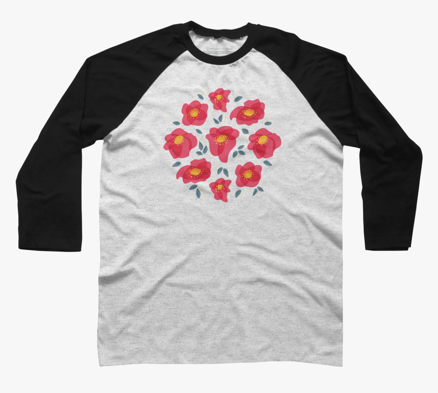 Transparent Pretty Flowers Png - T-shirt, Png Download, Free Download