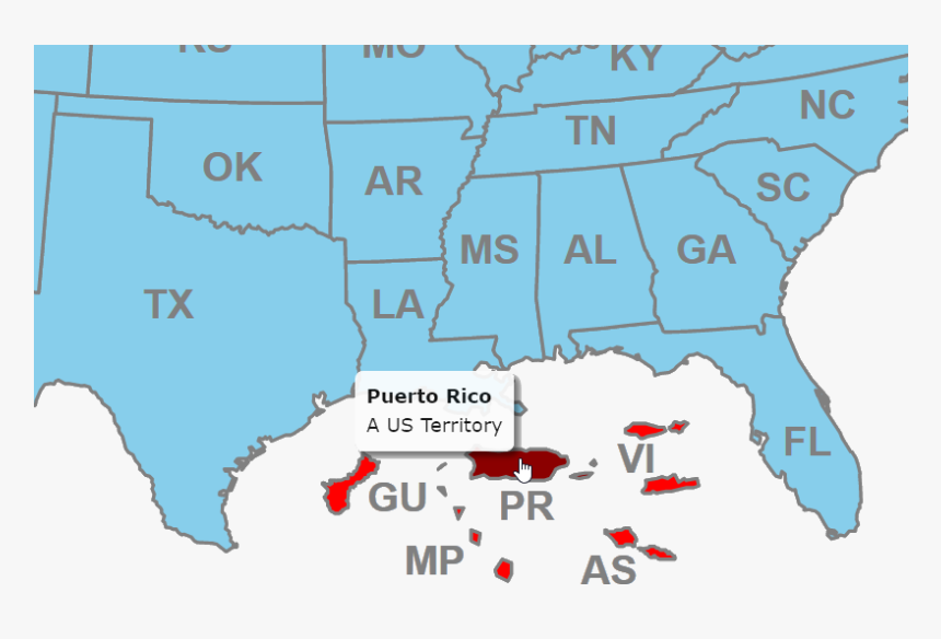 Usa Map And Territories, HD Png Download, Free Download