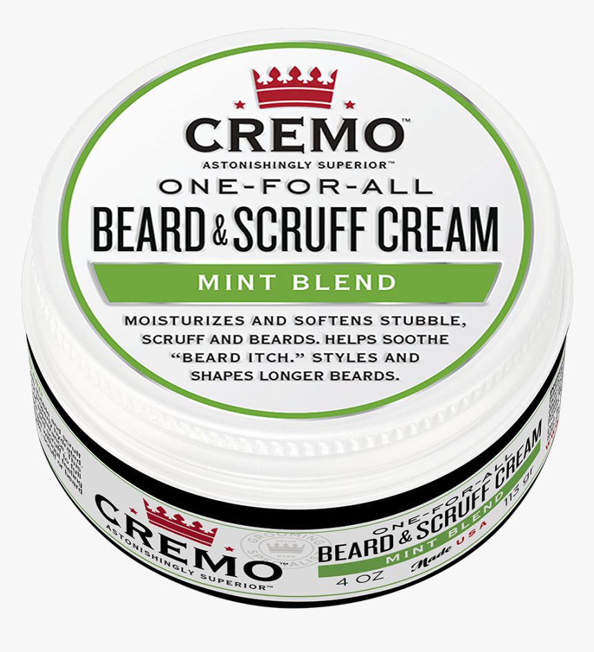 Cremo Beard And Scruff Cream, HD Png Download, Free Download