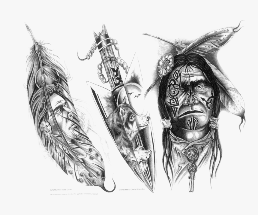 Feather Indian Tattoo, HD Png Download, Free Download