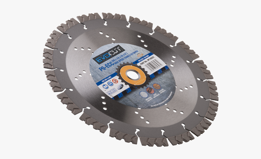 02 P6 Ecc Side - Concrete Cutter Blade 350 Mm, HD Png Download, Free Download