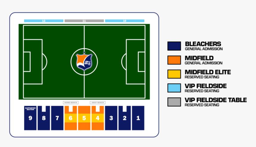 Sky Blue Fc Seating Chart, HD Png Download, Free Download