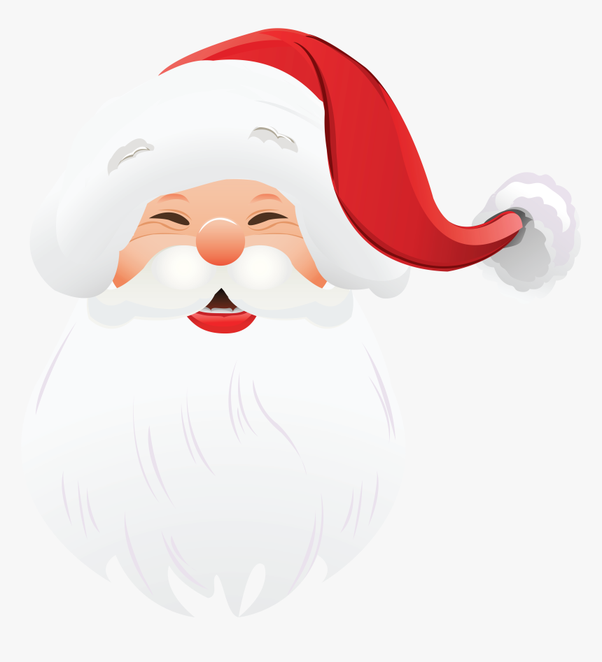Transparent Santa Claus Face Clipart - Santa Claus Face Png, Png Download, Free Download