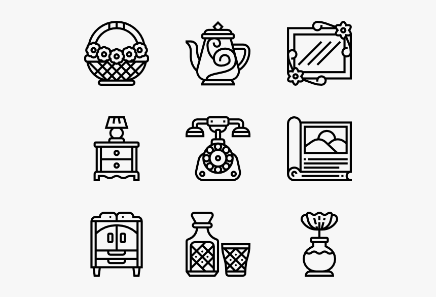 Vintage Decoration - Ai Icon Free, HD Png Download, Free Download