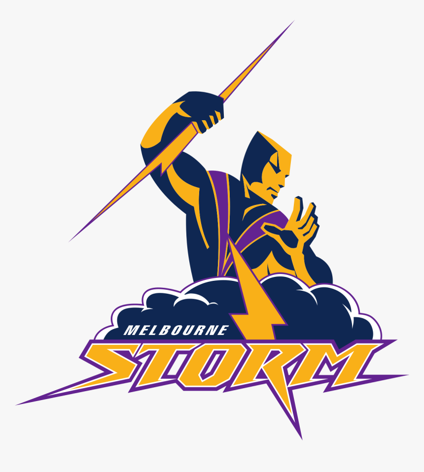 Melbourne Storm Wikipedia - Melbourne Storm Logo 2017, HD Png Download, Free Download