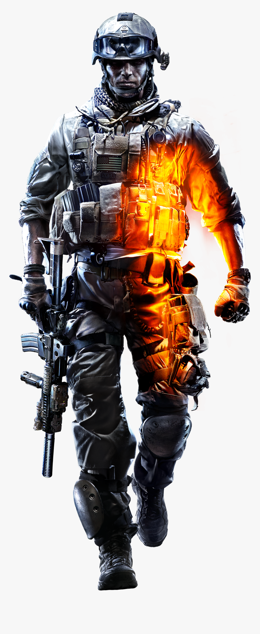 Battlefield 4 Png - Gaming Wallpaper For Tablet, Transparent Png, Free Download
