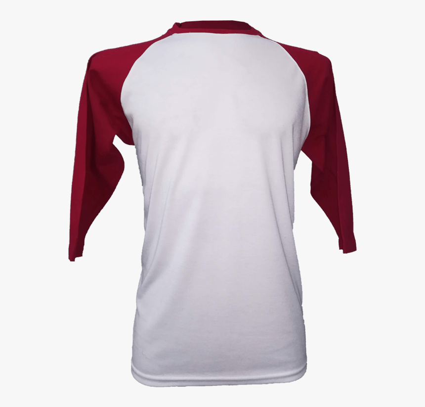 Playera Blanca Mangas Rojas Png, Transparent Png, Free Download