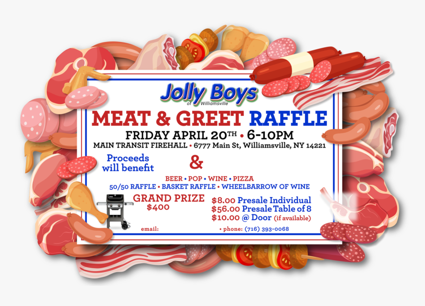 Meat Clipart Meat Raffle, HD Png Download, Free Download