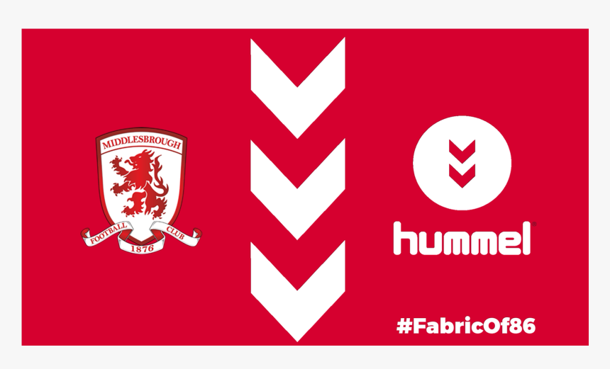 Fabricof86 - Hummel - Boro - Middlesbrough Fc Kit 2019, HD Png Download, Free Download