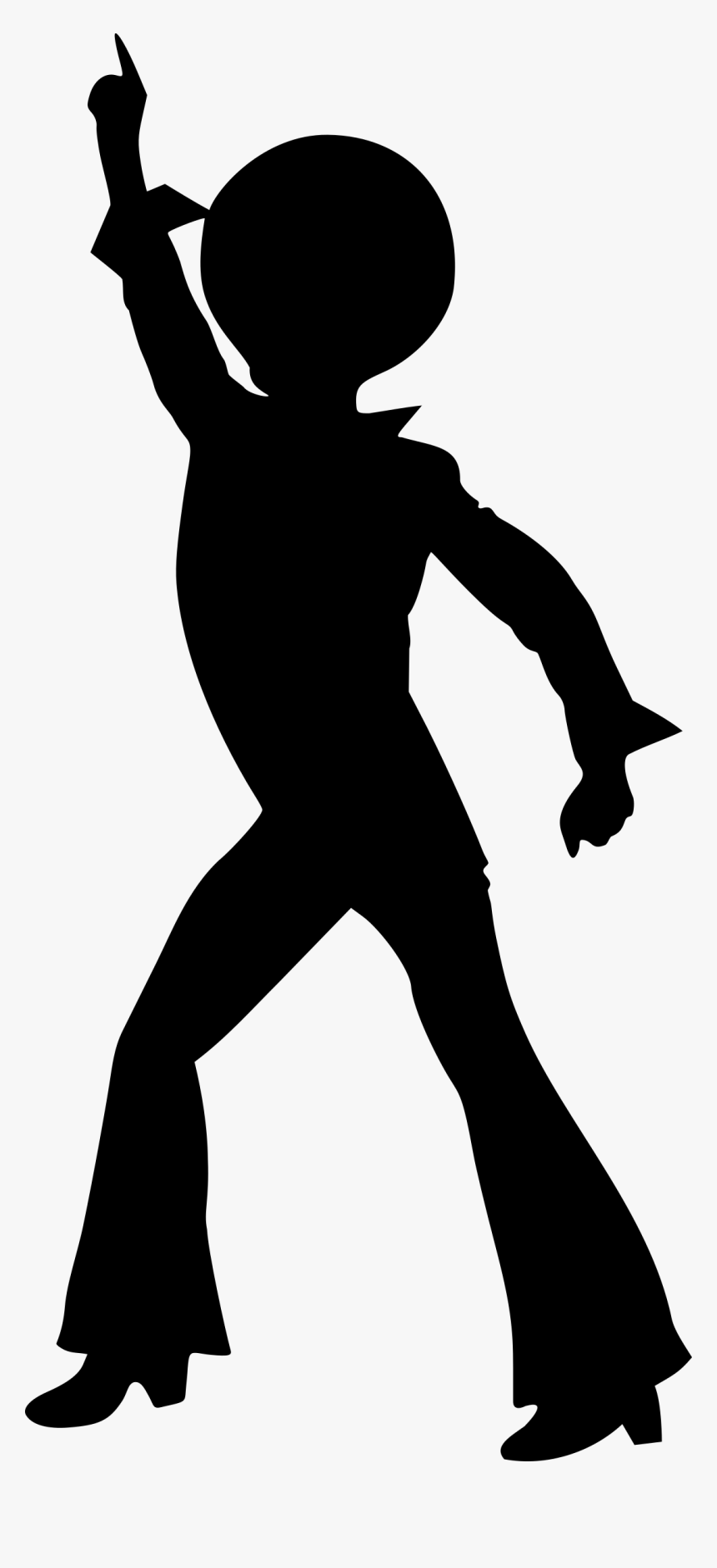 Clip Art Clipart Disco Dancer Best - Disco Dancer Silhouette, HD Png Download, Free Download