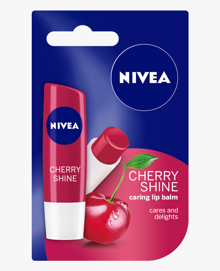 Nivea Lip Balm Strawberry Shine, HD Png Download, Free Download