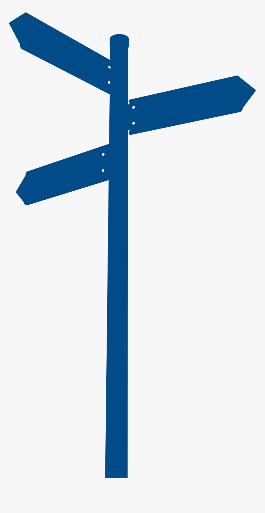 Sign Post Heritageblue, HD Png Download, Free Download