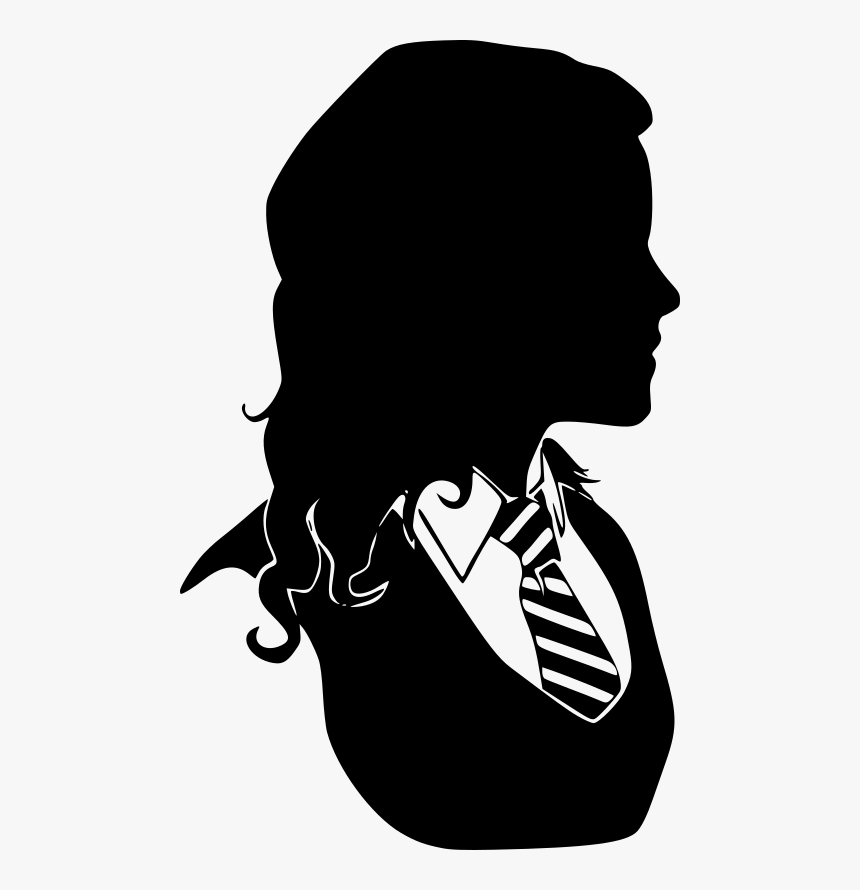 Harry Potter Hermione Outline, Harry Potter Hermione - Harry Potter Silhouette Png, Transparent Png, Free Download