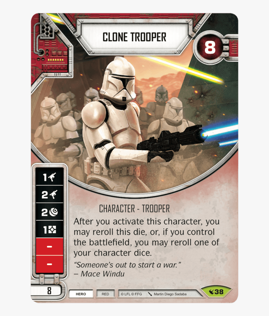 Clone Trooper Star Wars Destiny, HD Png Download, Free Download