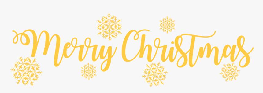 We Hope You And Yours Have A Merry Christmas And May - Merry Christmas Gold Png, Transparent Png, Free Download