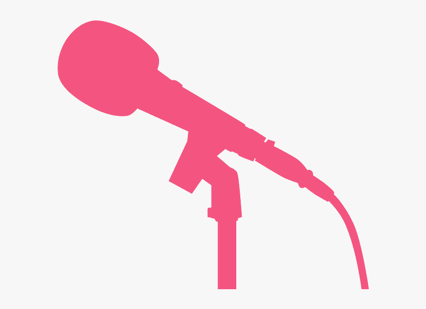 Microphone Silhouette, HD Png Download, Free Download