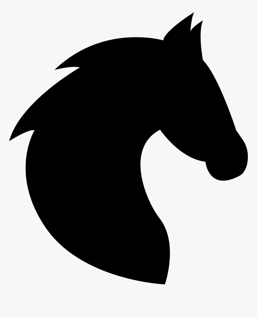 Transparent Horse Head Clipart Transparent Horse Head Silhouette Hd Png Download Kindpng