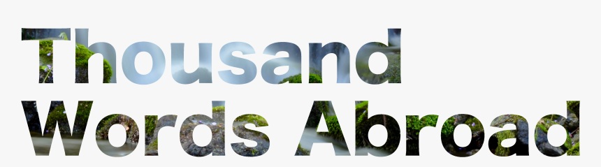 Thousandwordsabroad - Graphic Design, HD Png Download, Free Download