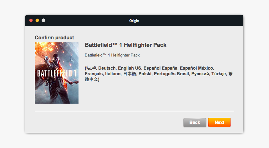 Battlefield 1 - Battlefield 1 Origin Key Free, HD Png Download, Free Download