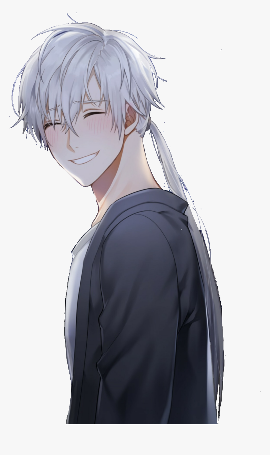 #mysticmessenger #zen #animeboy #smile #blushing #cute - Zen Png Mystic Messenger, Transparent Png, Free Download