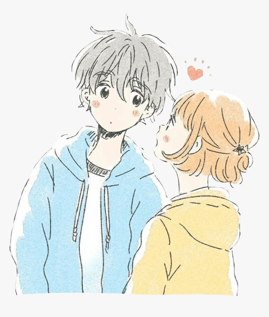 Transparent Cute Anime Boy Png - Cute Anime Couple Pictures Hd, Png Download, Free Download