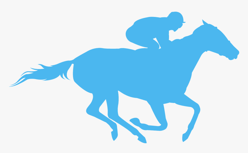 Transparent Horse Racing Silhouette Vector, HD Png Download, Free Download