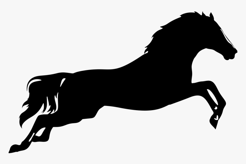 Horse Silhouette Transparent Png Clip Art Imageu200b - Horse Silhouette Clip Art Png, Png Download, Free Download