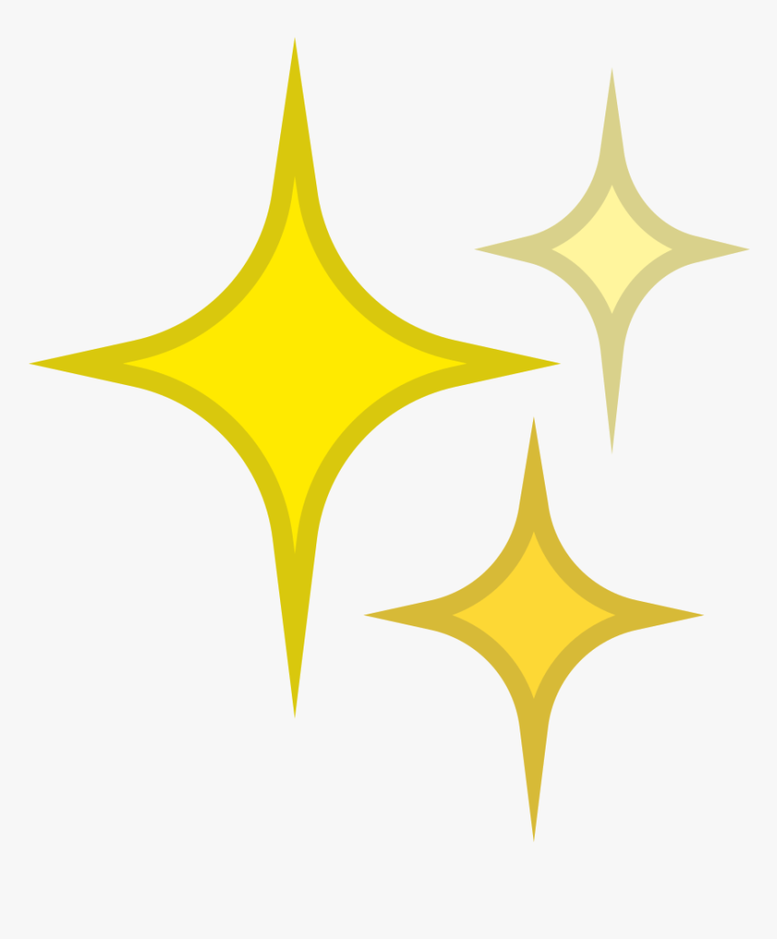 Sparkles Icon - Sparkles Emoji Pixel Png, Transparent Png, Free Download