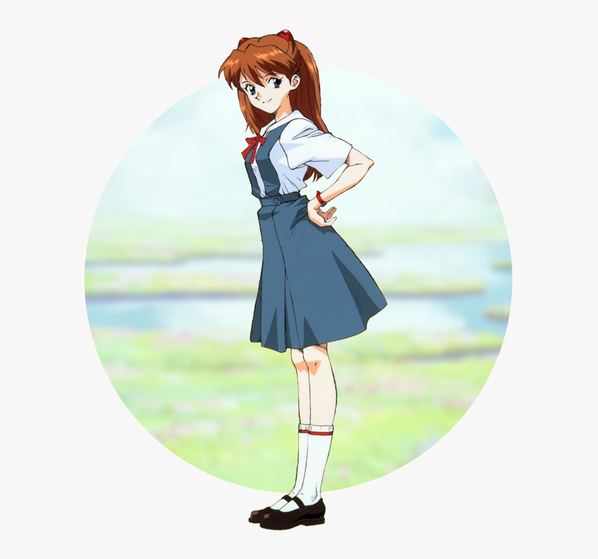 Asuka Soryu Langley 〖school Uniform〗 - Asuka Langley School Uniform, HD Png Download, Free Download