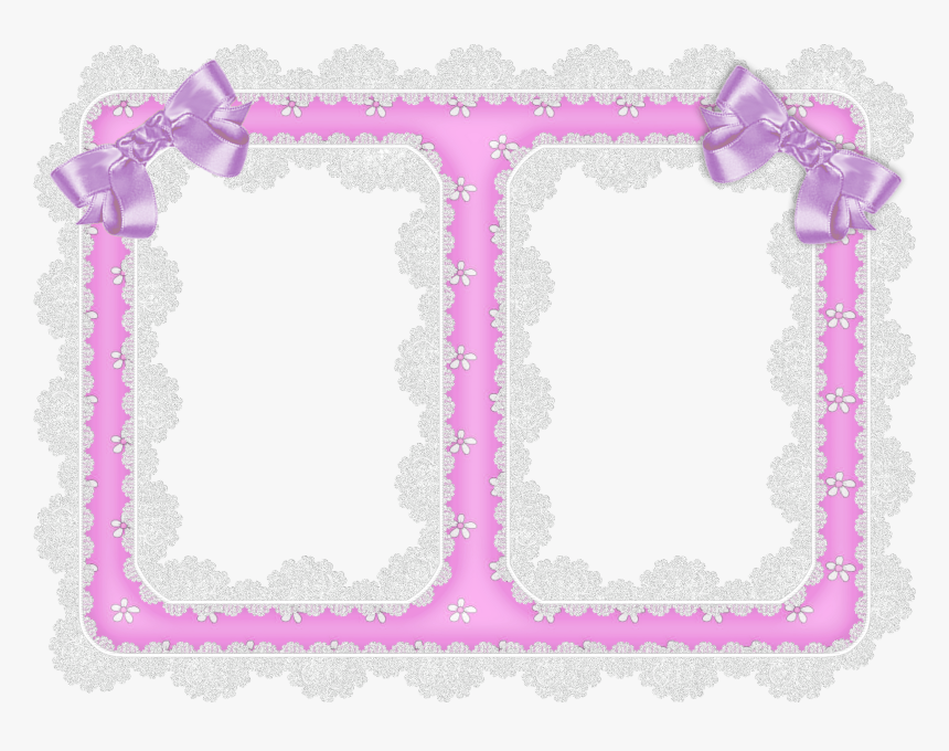 Transparent Lace Clipart Border - Lace Frames Transparent, HD Png Download, Free Download