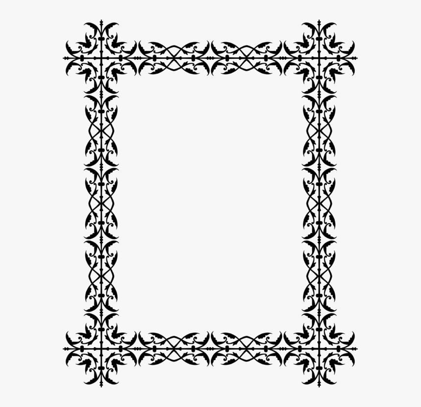 Picture Photography - Sea Frame Png Black And White, Transparent Png, Free Download