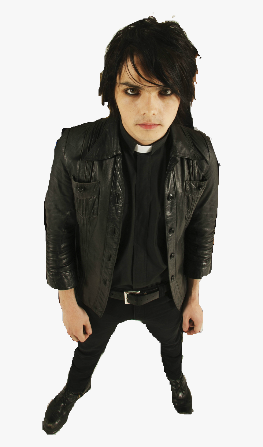 Transparent Gerard Way Png - Leather Jacket, Png Download, Free Download