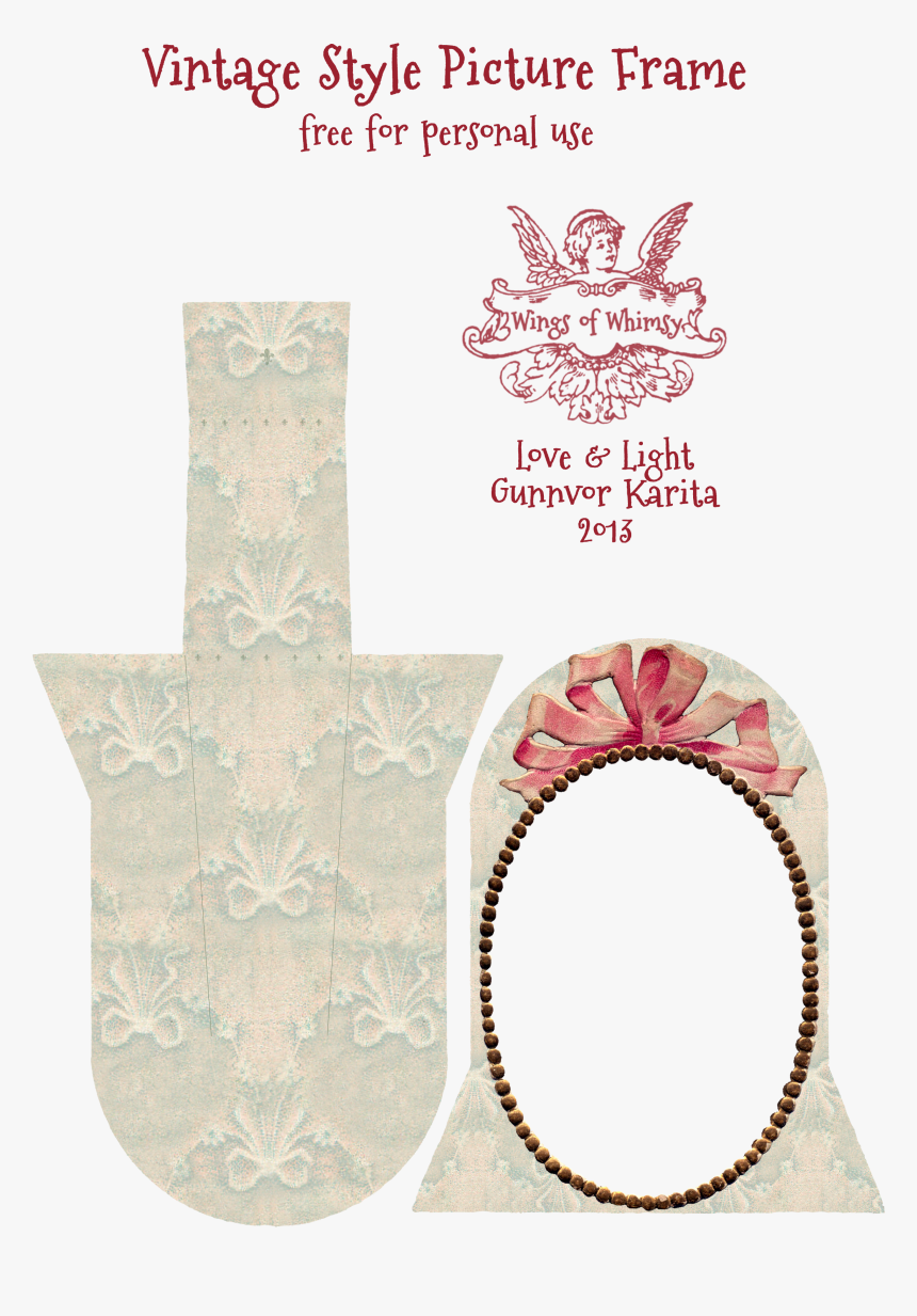 Transparent Vintage Ribbon Png - Frame Vintage, Png Download, Free Download