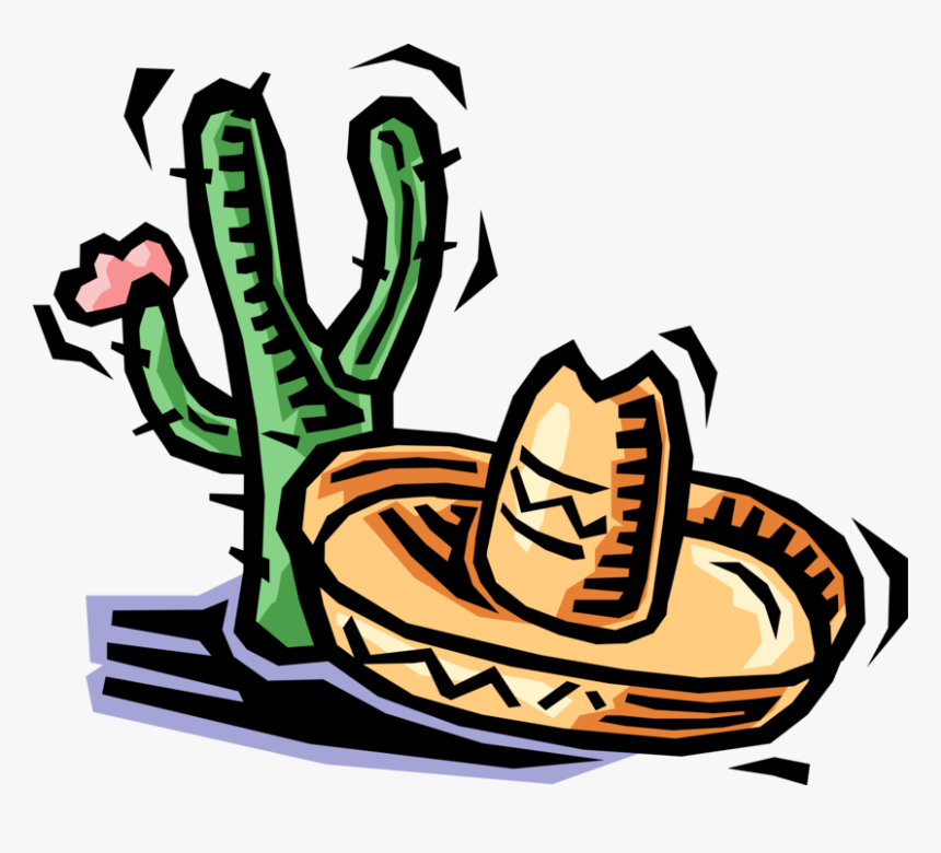 Vector Sombrero Mexican, HD Png Download, Free Download